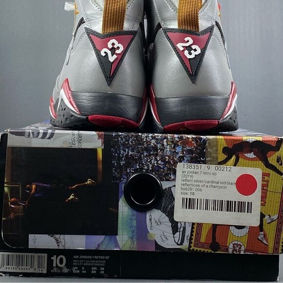 Air Jordan 7 Retro SP 'Reflections Of A Champion' sneaker shoes mens size 10 - Picture 4 of 9